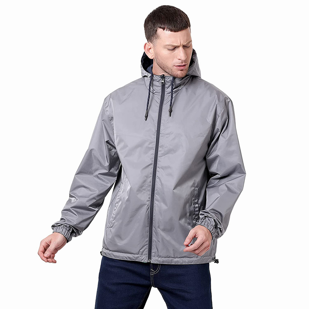 Improvment Sports Summer Hiking Farm Work Rain Jacket Man PU Hooded Rainsuit Pants Outdoor Hunter Fashion Mens Raincoat